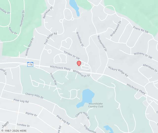 Location Map: 35 Varden Drive, A1 Aiken, South Carolina 29803
